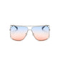 Sunglasses-Women Square Oversized Fashion Sunglasses