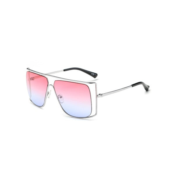 Sunglasses-Women Square Oversized Fashion Sunglasses